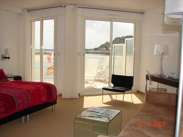 Hotel La Marine Barneville-Carteret Pokoj fotografie